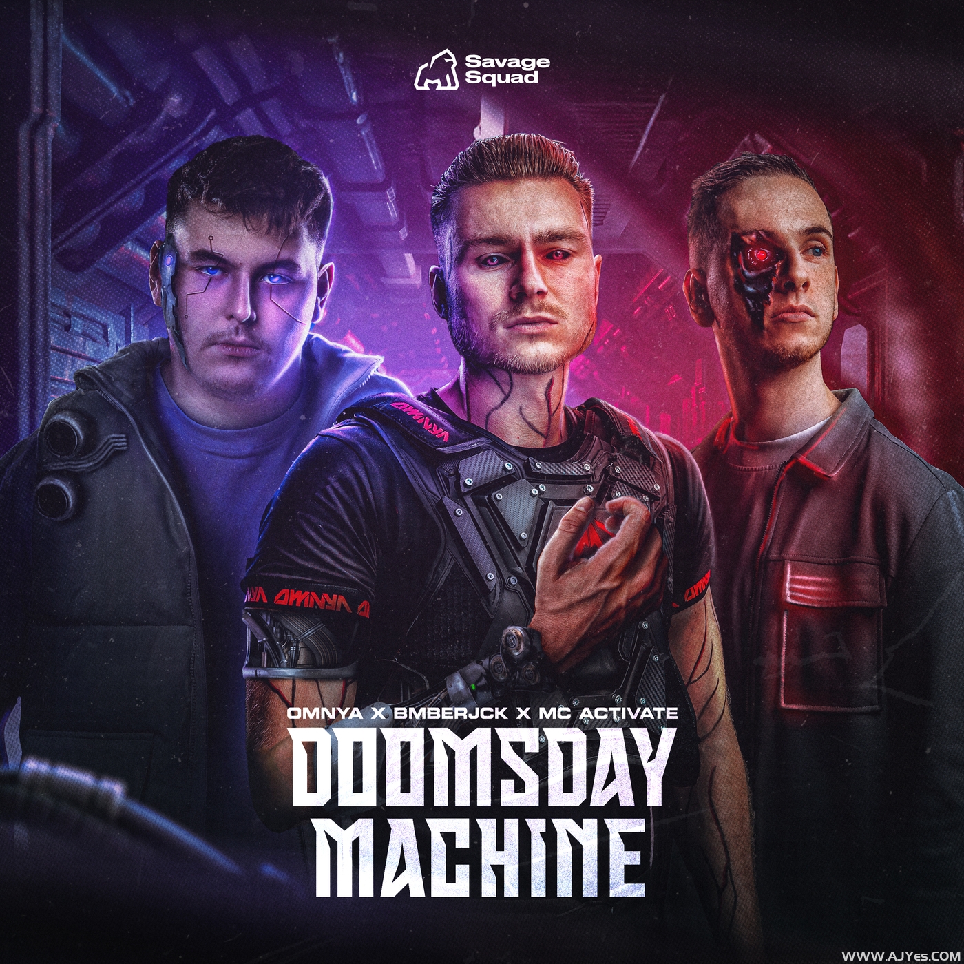 Omnya, Bmberjck, MC Activate – DOOMSDAY MACHINE (Original Mix) | AJYes Studio