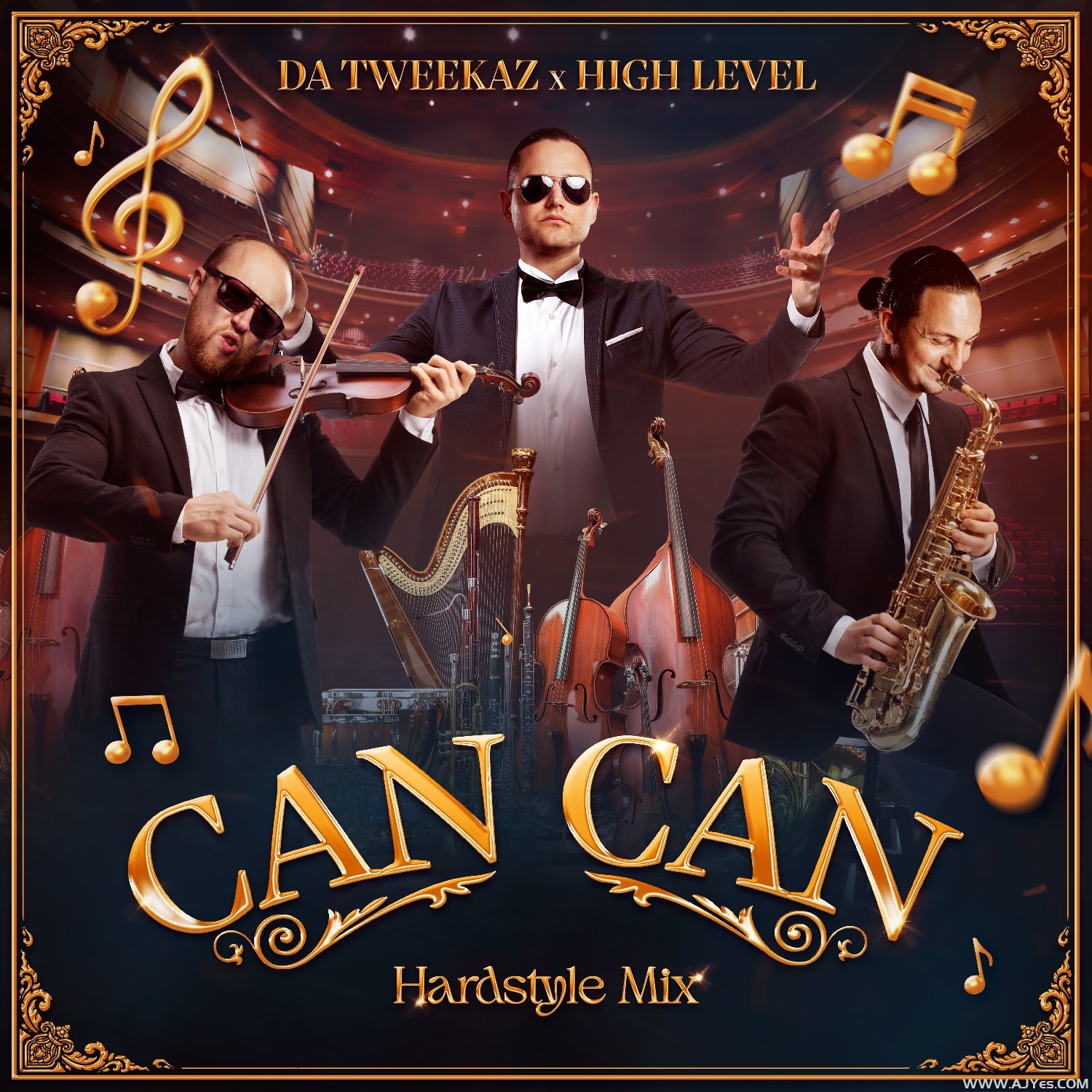 Da Tweekaz _ High Level – Can Can (Hardstyle Mix) | AJYes Studio
