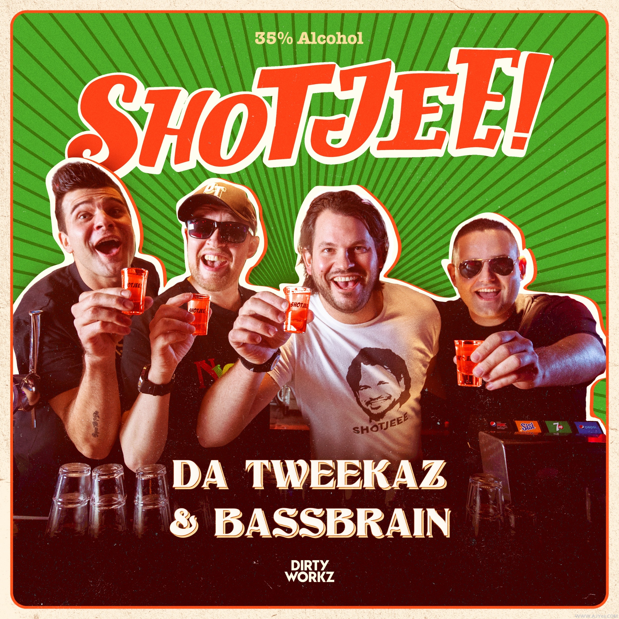 Da Tweekaz _ Bassbrain – SHOTJEE (Extended Mix) | AJYes Studio