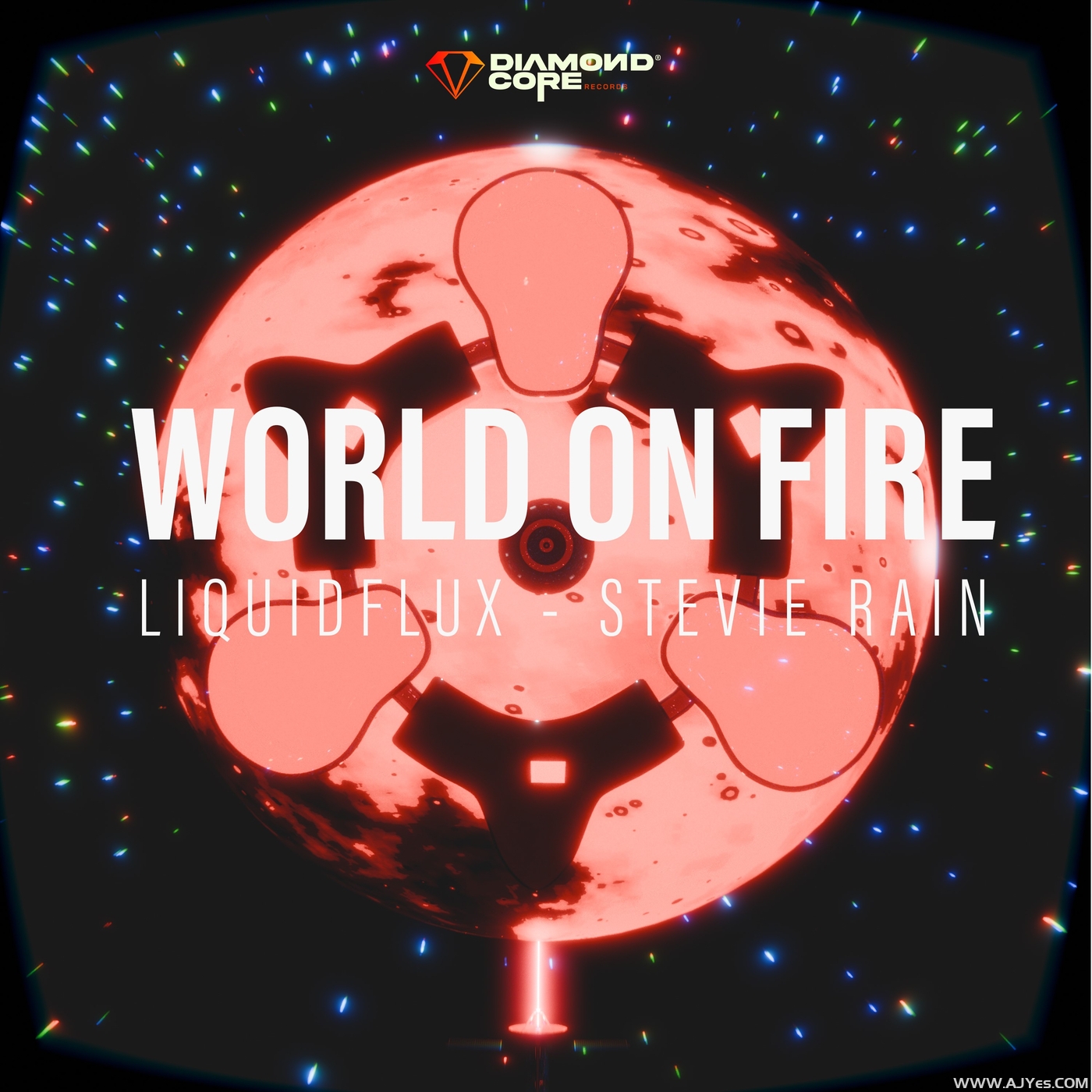 LiquidFlux, Stevie Rain – World On Fire (Extended Mix) | AJYes Studio
