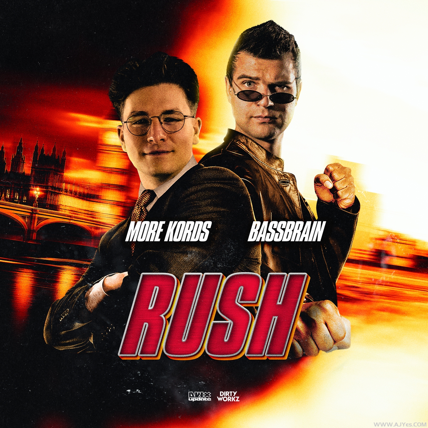 More Kords, Bassbrain – RUSH (Extended Mix) | AJYes Studio