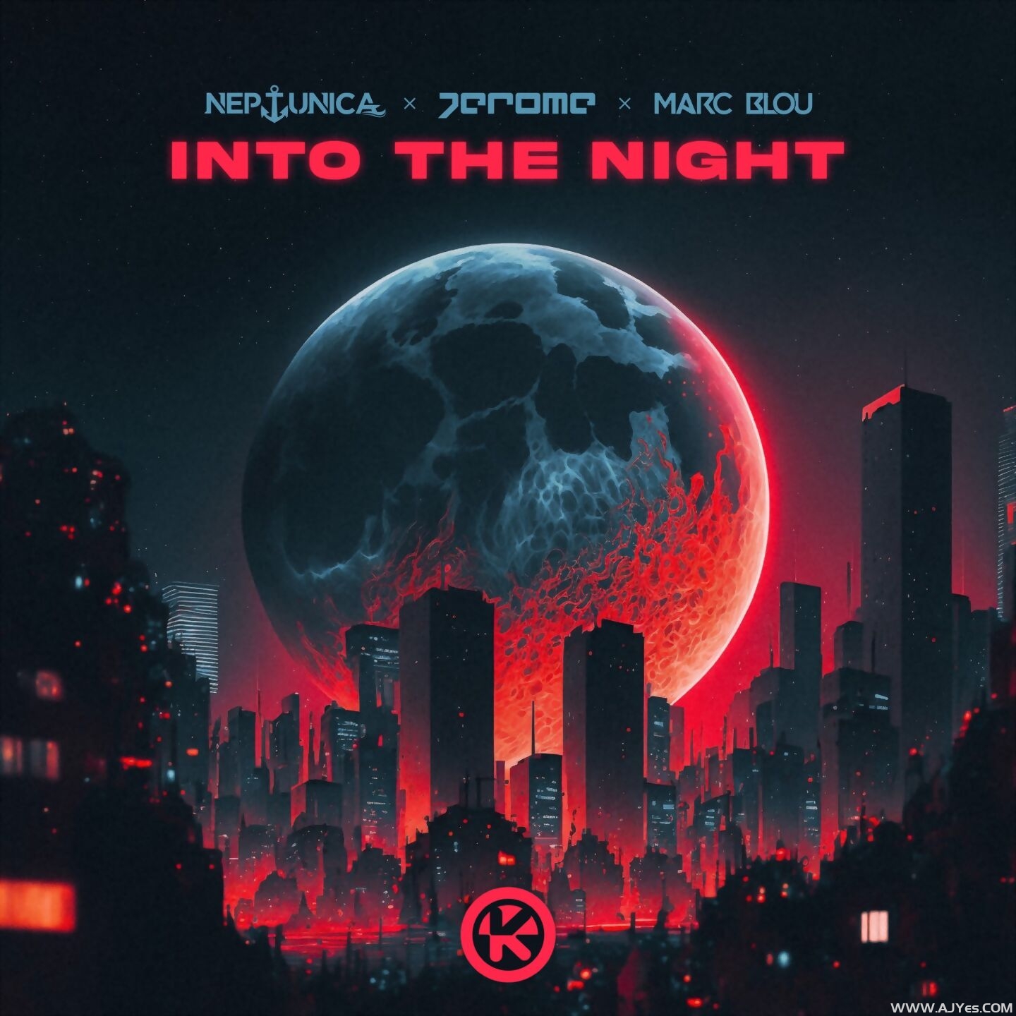 Neptunica _ Jerome Feat. Marc Blou – Into The Night (Extended Mix) | AJYes Studio